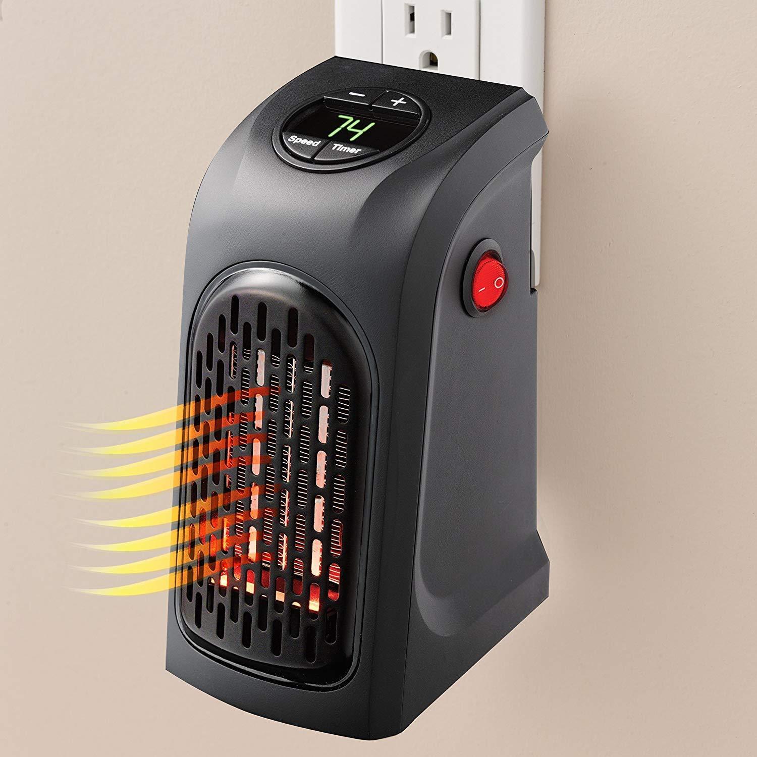 251 Electric Mini Handy Heater Plug-in Wall (400w) 251 Electric Mini Handy Heater Plug-in Wall (400w)